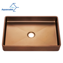 Aquacubic 304 Stainless Steel Undermount Handmade Nano kitchen Sink